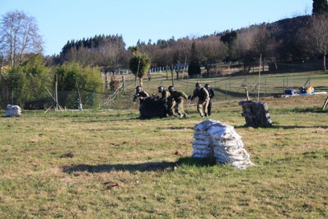  Nel bel mezzo di una partita di paintball 